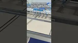 Board position machine for hardcover making #machine #shorts #factory #bookbinding #box #boxmaking