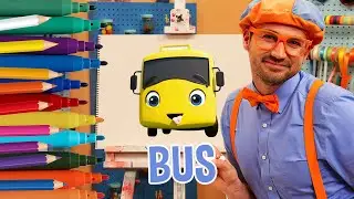 How To Draw Buster・Blippi! Fun To Draw | Kids Art