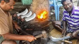 🔥மணப்பள்ளி அருவா | Aruva Making Video | MANAPPALLI ARUVA | Sickle