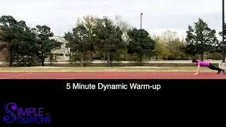 Dynamic Warm-up - recorded just before my 1 mile PR!
