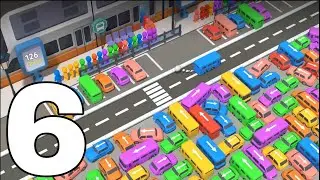 Car jam leval 6 walkthrough gameplay #carjam #androidgameplay