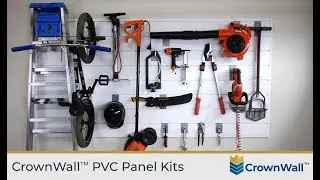 CrownWall Slatwall 8x4 Kit Installation