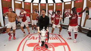 INSIDE THE DRESSING ROOM | Celebrations, banter and partying with the Emirates FA Cup!