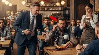 Billionaire Poured Hot Coffee On A Biker &mdash; Seconds Later, The Whole Gang Arrived