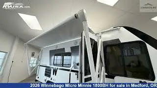 Remarkable 2026 Winnebago Micro Minnie Travel Trailer RV For Sale in Medford, OR | RVUSA.com