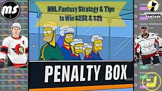 NHL Fantasy Strategy & Tips to Win $25k & $2k