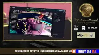 THE INTERNATIONAL 10: [GROUP STAGE DAY 4] TEAM SECRET vs VICI GAMING