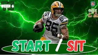 Week 6: TEs Start/Sit | All Matchups