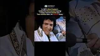 Elvis Presley&rsquo;s Last Performance #shorts