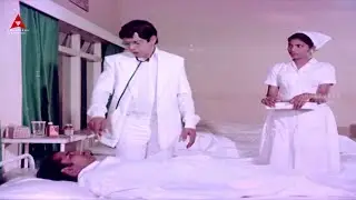 Nagesh Comedy Scene || Sree Ranga Neethulu Movie || ANR,Sridevi