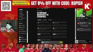MARSEILLE VS LIVERPOOL | STARTING 11 & MATCH BUILD UP SHOW LIVE