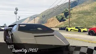 GTA V Online - SuperCity .V2 ⭐ Race with TMRS/DESS Crew