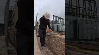 Dutch bricklaying #masonry #construction #maurer #brickwall