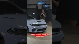 Заниженные пружины для Hellcat мощностью 717 л.с.😈 #hellcat #mods #srt