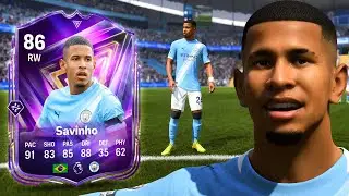 Стоит ли покупать?! 😅 86 FC Pro SBC Savinho! Обзор игрока FC 26