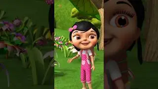 Main Tota Hare Rang Ka Cartoon, मैं तोता, Birds Rhymes For Kids #kindergarten #shorts #trending