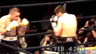 STEPHEN FRANJIC 2nd PRO FIGHT DEBUT WIN