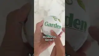 Minibrands garden second ball #asmr #unboxing #toys #basketball #minibrands #garden