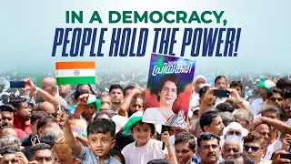 Power Belongs to the People in a Democracy | Priyanka Gandhi | Wayanad | Kerala | By-election