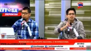 Exitosa Deportes Fans :  polemica con Silvio Valencia  y salida de Jean Rodriguez