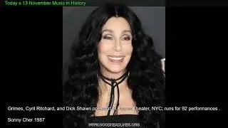 Today s 13 November Music in History