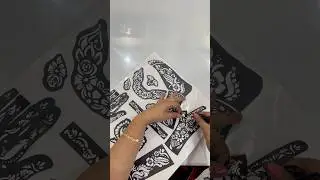 I tried mehendi stickers, genuine Review