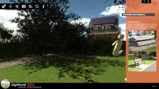 DigiWorld 3D informatiesymbool