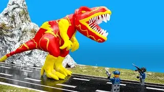 Making DINOSUPERHEROES FLASH MOD TREX DINOSAUR Figurine | Easy DIY Tutorial