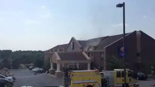 Fire at Comfort Inn