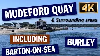 Mudeford Quay & surrounding areas. 4K