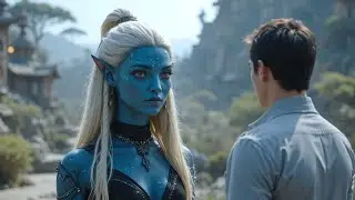 The alien woman first spoke to me in sign language... when I spoke her language, she was shocked