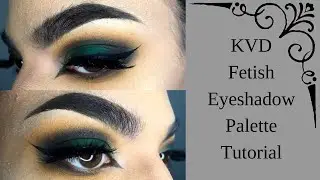 KVD Fetish Eyeshadow Palette Look | Morella Reborn