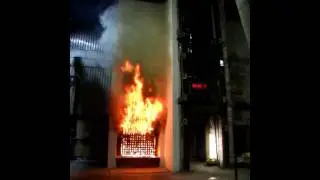 BRE Fire Testing of an External Wall Insulation System