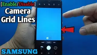 How to enable or disable camera grid lines on Samsung Galaxy A02