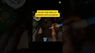 HOW TO REPLACE TECNO 528 DISPLAY SCREEN BROKEN
