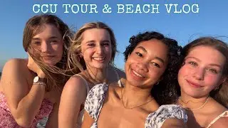 COASTAL CAROLINA TOUR & BEACH VLOG
