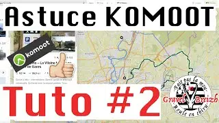 Tuto Komoot #2 Créer une trace simple ou en boucle