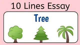 Best 10 Lines On Importance Of Trees IN English !! 10 lines essay on the tree 🌲 !! 10 Lines on Tree