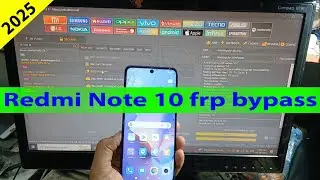 Redmi Note 10 frp lock bypass by unlock tool 2025.