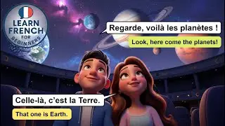 🪐 A Visit to the Planetarium &ndash; Learn Night Sky Vocabulary in French for Beginners