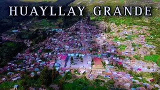 un pueblo lleno de casitas de BARRO y Piedra | Huancavelica - Huayllay Grande