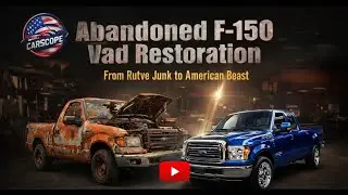 Abandoned Ford F-150 Restoration  From Rusted Junk to American Beast