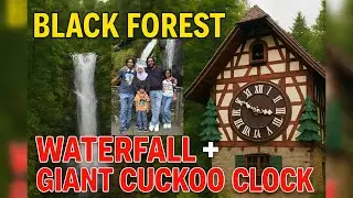 “Black Forest Tour 🌲 | Khoobsurat Waterfall aur Duniya ki Sabse Bari Cuckoo Clock ka tour