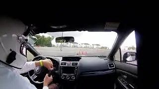 2020 WRX autocrossing with BMC at Ripken Stadium on 11 Oct 2025 - my FTD was deleted!