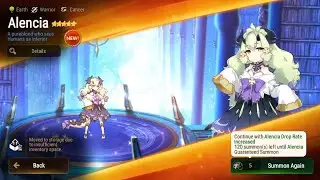 Epic Seven - Summon for Alencia & Fallen Cecilia
