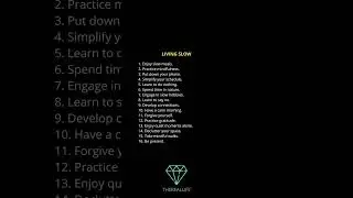 LIVING SLOW #motivation #successmind #lifeadvice