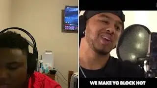 Reaction to Azzers rap voice impressions POLO G, DABABY, LIL NAS X and more