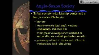 Anglo/Saxon Notes