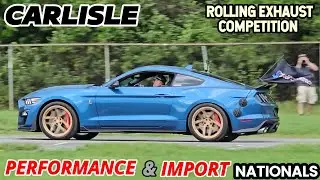 Carlisle Import & Performance Nationals - Rolling Exhaust Competition