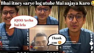 | Soul Mortal live on Instagram | Talking to iQOO chairman | Shocked seeing ig watchers |